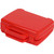 Deflecto 39506RED Antimicrobial Storage Case Red