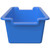 Deflecto 39510BLU Antimicrobial Rectangular Storage Bin