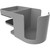 Deflecto 400000 Standing Desk Cup Holder Grey