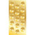 Geographics 48856 Gold Foil Leaf Embossed Seals