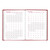 brownline-2027-cb387.red-daily-planner-diary.2-page-quarterly-view