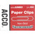 ACCO A7072585 Economy Jumbo Non-Skid Paper Clips