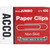 ACCO A7072585 Economy Jumbo Non-Skid Paper Clips