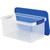 Bankers Box 0086101 Heavy-Duty Plastic 20" Letter Size File Storage Box