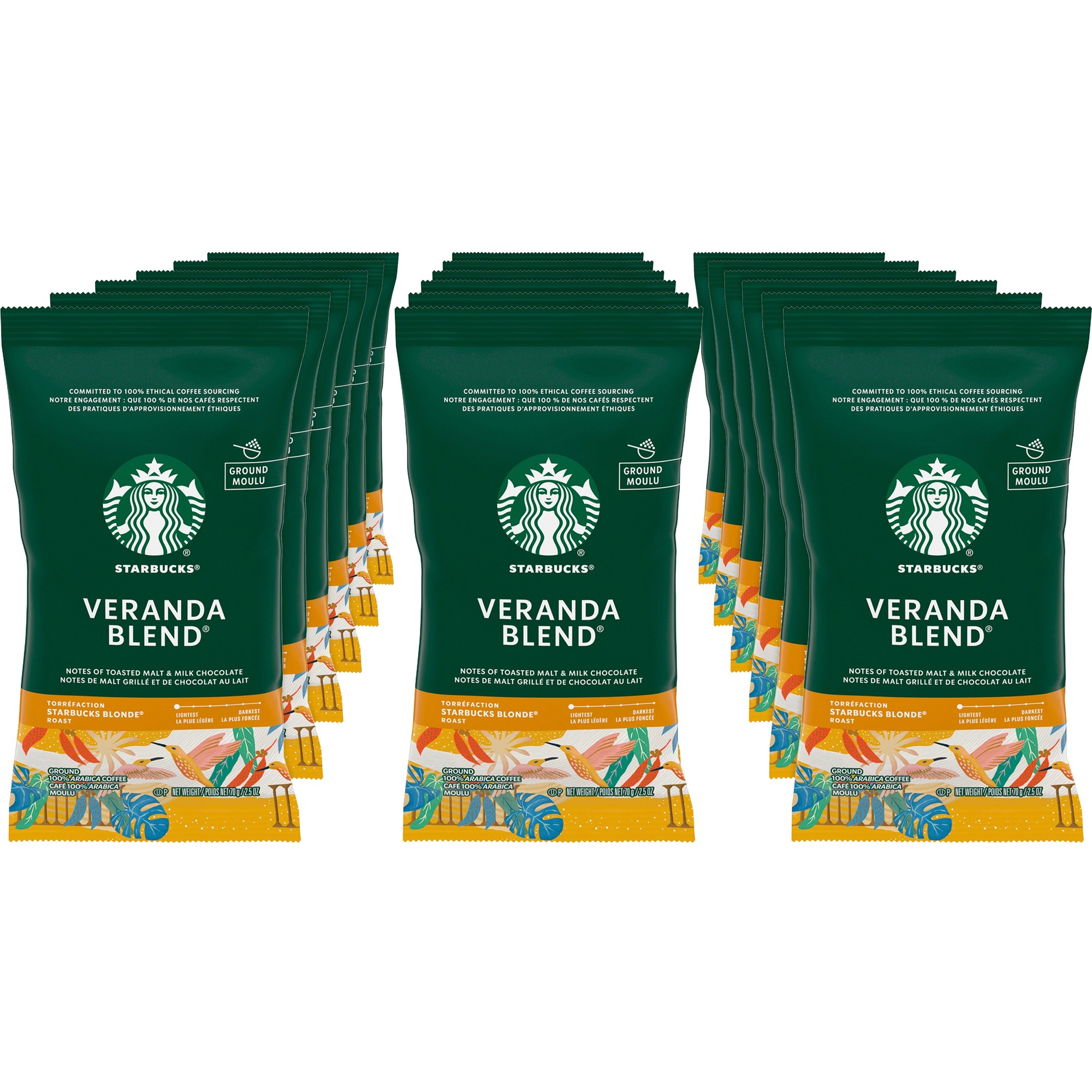 Starbucks 12411961 Veranda Blend Coffee | Nordisco.com