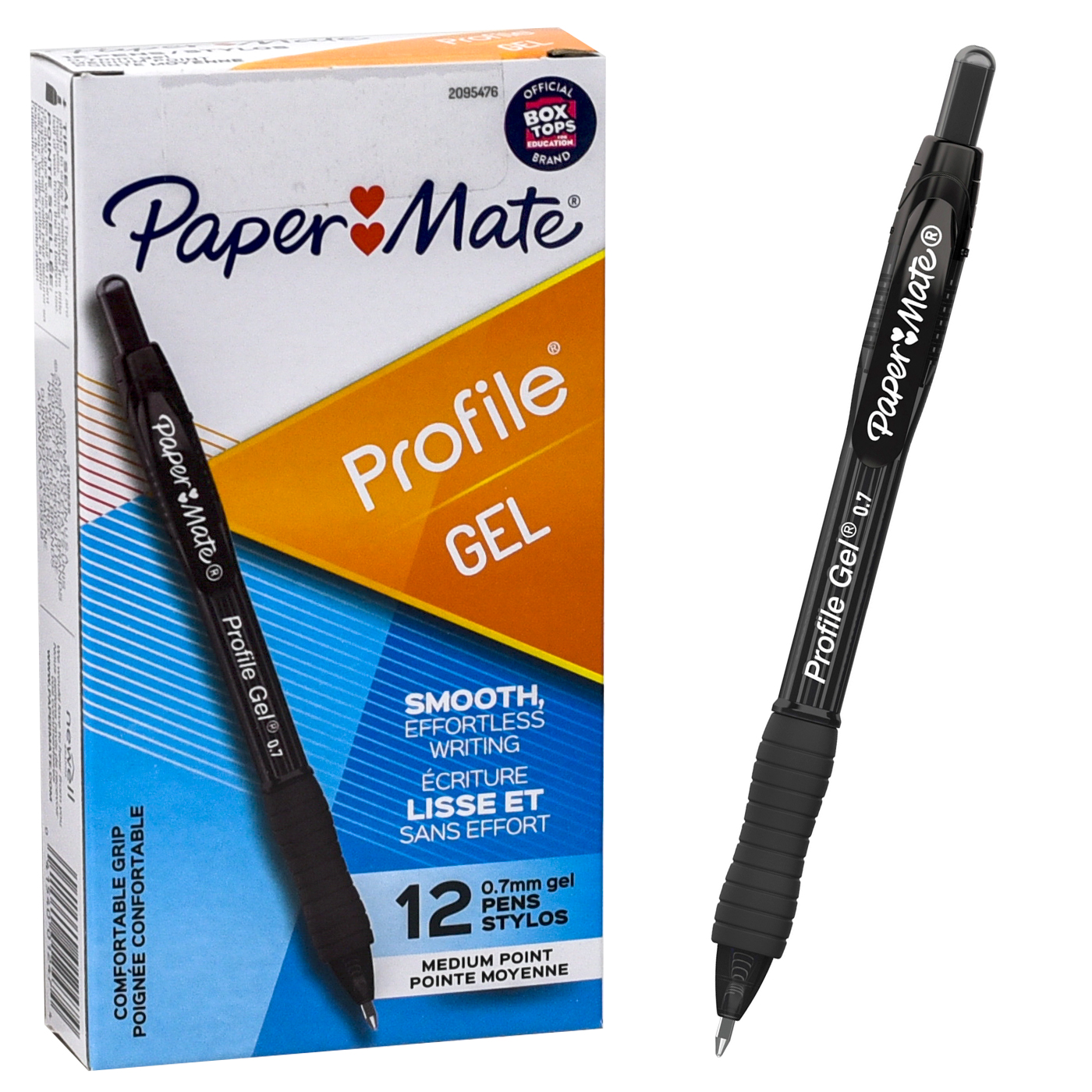Paper Mate Profile Gel Medium 2095476 Black Gel Ink