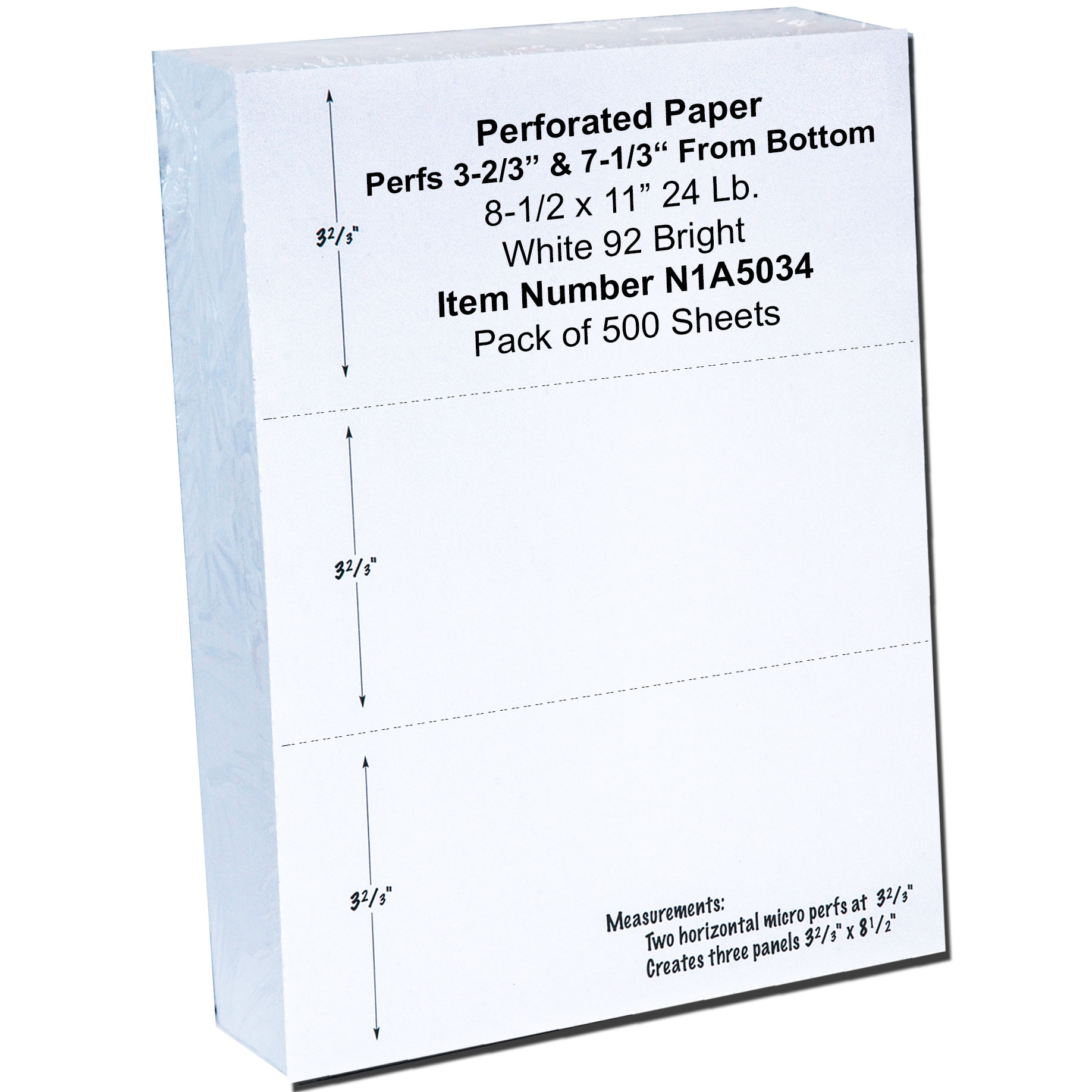 Perforated Paper 5034, 8.5 x 11