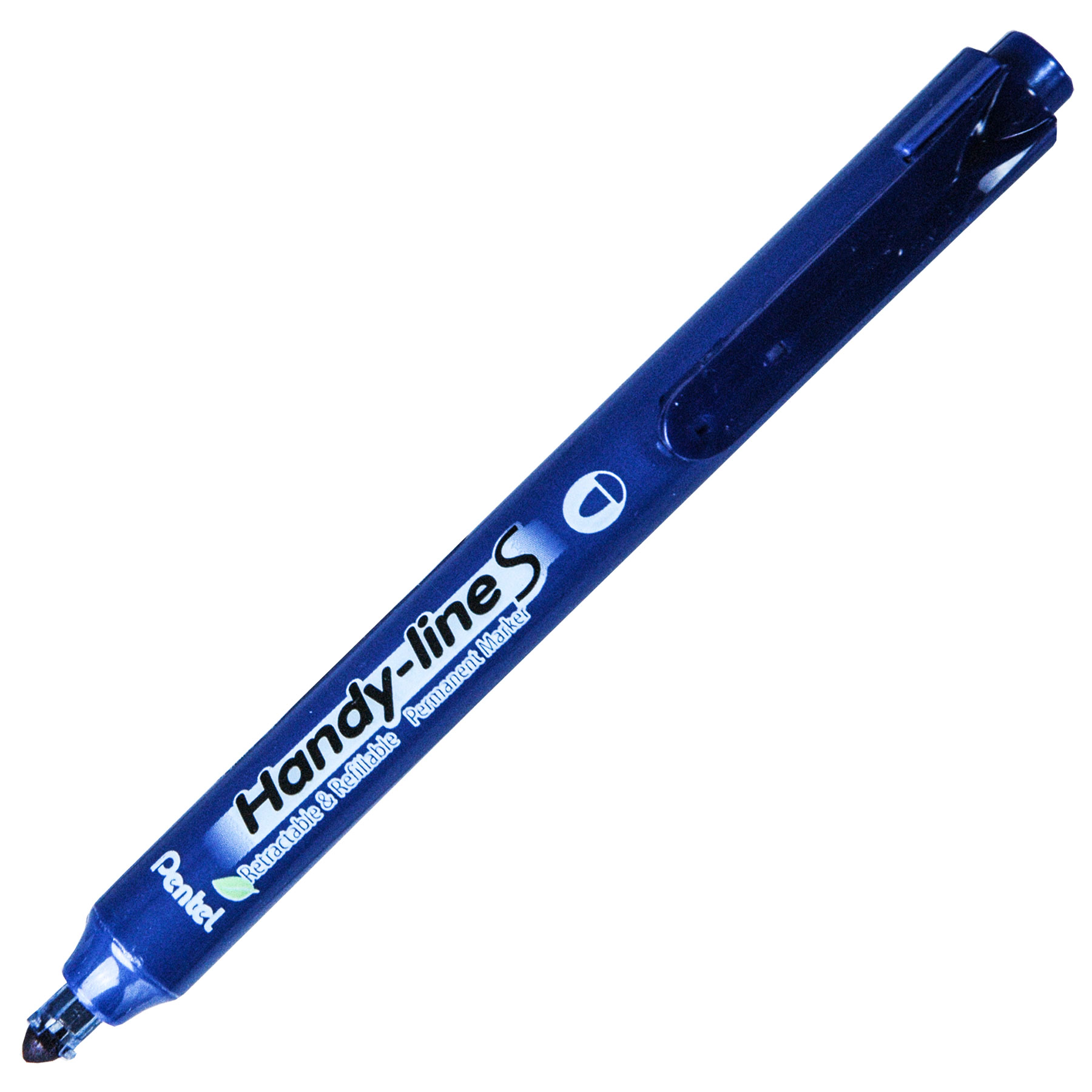 Pentel NXS15-C Handy-Line S Blue Retractable Permanent Marker
