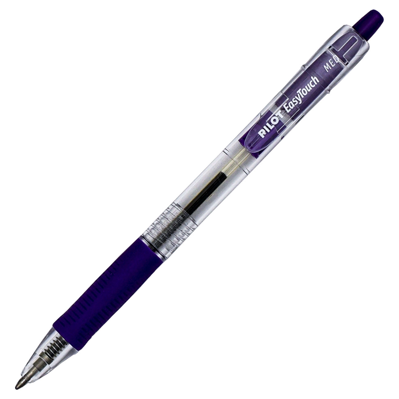 Pilot Easy Touch Pen Medium 32255, Purple Ink, Retractable, 1.0mm