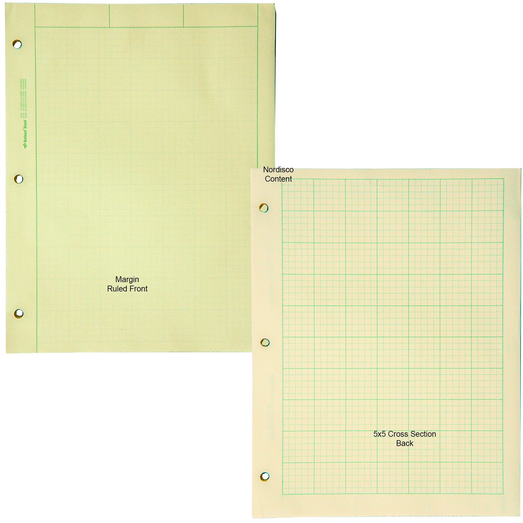 year note 2026 内科・外科　co.A National Brand 42-389 Computation Pad, 200 Sheets, 8.5 x 11