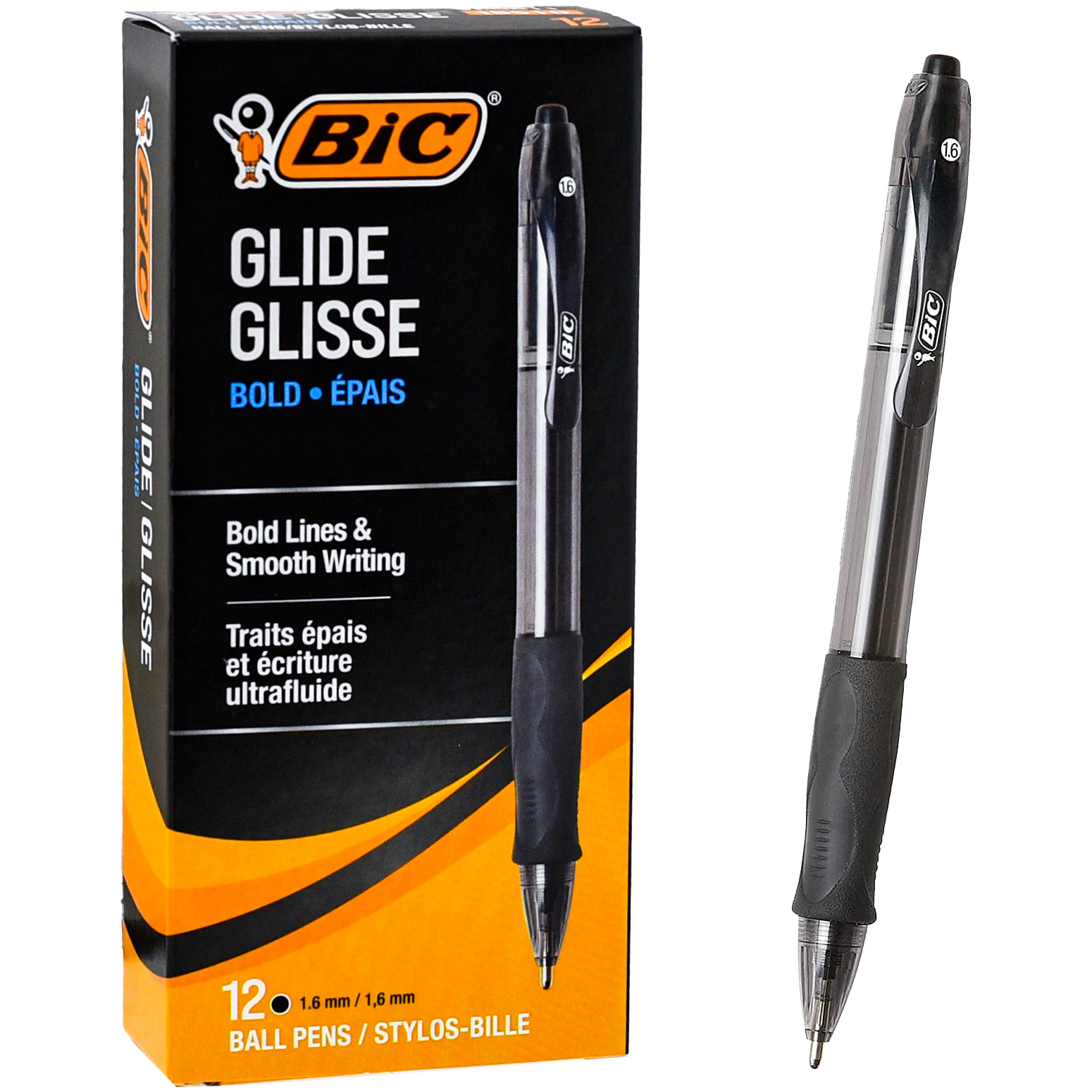 LOOK ATHLETE ビンディング Amazon.com : BIC Glide Bold Blue Ballpoint Pens, Bold Point