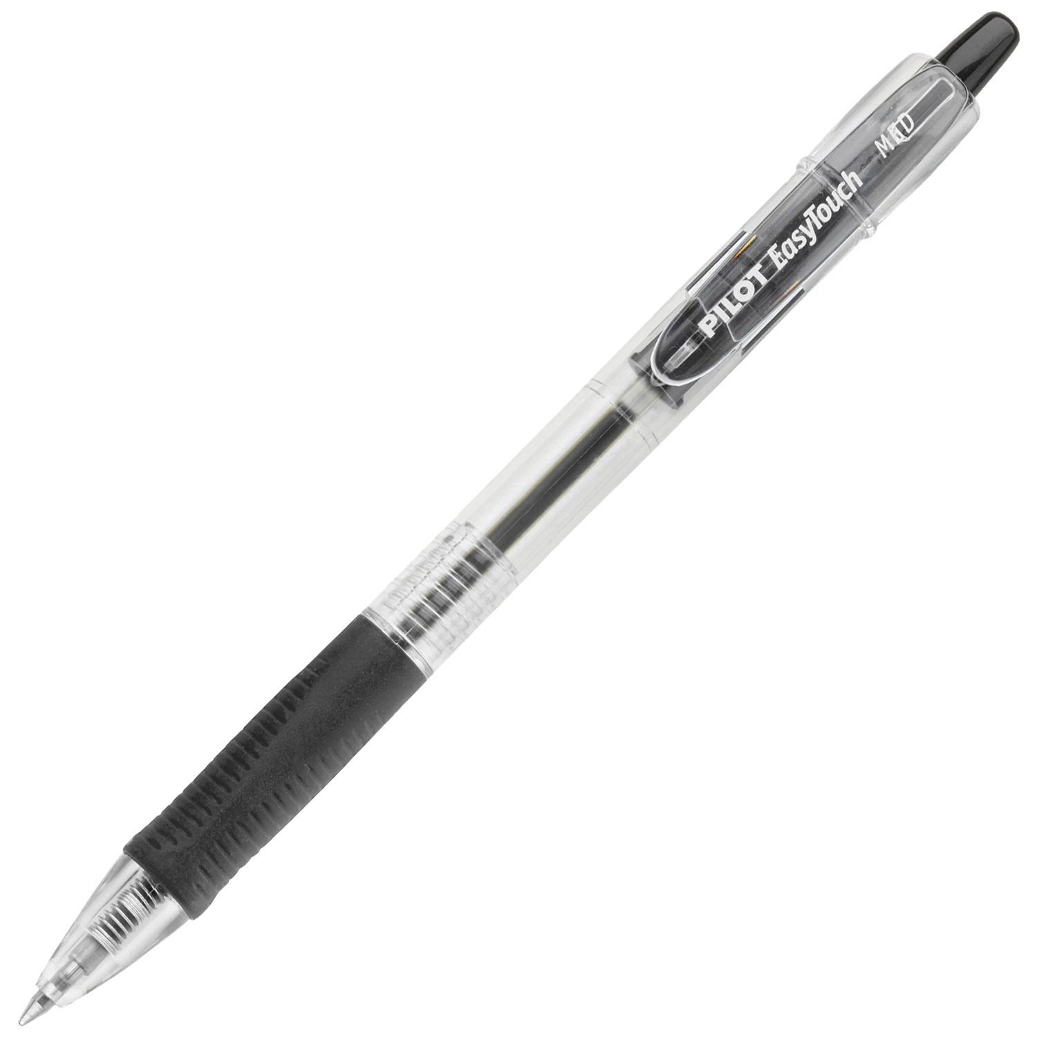 Pilot Easy Touch Pen Medium 32220, Black Ink, Retractable, 1.0mm