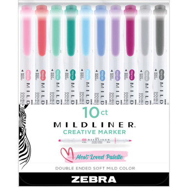 ☺︎itma☺︎ Zebra Pen 78501 Mildliner Double-ended Creative Markers