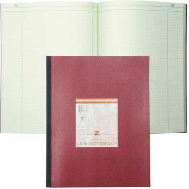 Roaring Spring Lab Notebook Roaring Spring 77648 Lab Notebook, 4x4 Quad Ruled, 9-1/4 x 11-3/4 ...