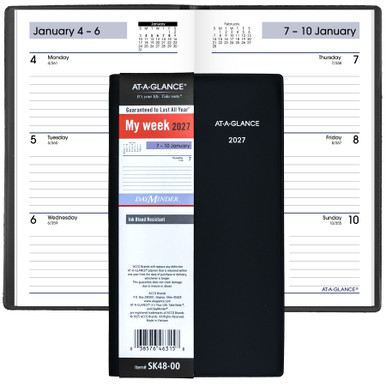 At-A-Glance 2027 SK48-00 DayMinder Weekly Pocket Planner