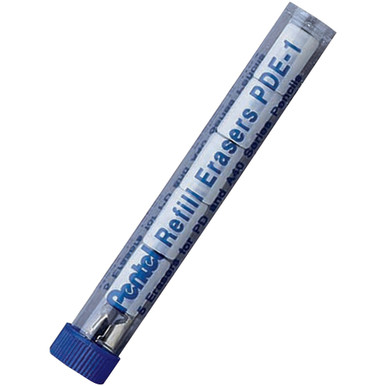 Pentel PDE-1 Refill Erasers, Tube of 5 | Nordisco.com