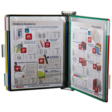 Tarifold W290 Wall Mounted 5 Pocket Reference Rack | Nordisco.com