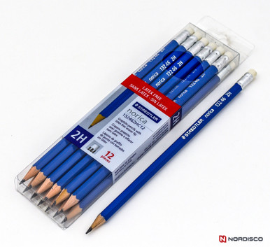 Staedtler Norica 13246 2H 132462HC12 Pre-Sharpened Pencils, Pack