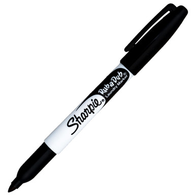 Sharpie Rub-a-Dub Laundry Marking Pen Fine Tip Black For Wholesale
