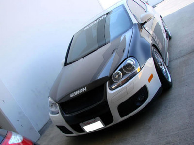 Seibon Carbon TD  Style Grille (shaved) - Golf Mk5 GTI 2006 - 2009