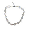 In Style White Square Natural Freshwater Pearl Necklace