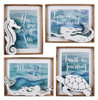 Cutout Wood Design Framed Themed Wall Art