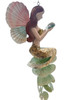 Koppe Dimensional Mermaid Fairy Capiz Shells Dangle Wind Chime