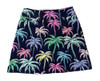 Beachtime Multi-Colored Palm Trees 2 Pocket Skort