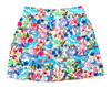 Lulu-B Neon Floral Sailboat Cove Print Cha Cha Skort