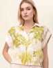 Spartina 449 Castillo Palms Linen Stevie Blouse