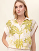 Spartina 449 Castillo Palms Linen Stevie Blouse
