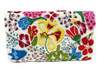 Tiana Designs Bright Flowers Beaded Envelope Clutch Crossbody Purse