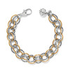 Brighton Pebble Two Tone Link Bracelet