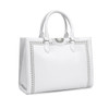 Brighton Pretty Tough Jaxon White Leather Tote Purse