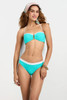 Trina Turk Indio Aqua Banded Hipster Swimsuit Bottom