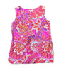 Jude Connally Stained Glass Hot Pink & Gold Alexa Sleeveless Top