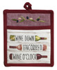 Kay Dee Coastal Tuscan Wine Tour Potholder Oven Pocket Mitt