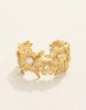 Spartina 449 Gold Posy Party Flower Ring