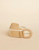 Spartina 449 Lillian Pale Sand Leather & Straw Belt