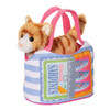 Douglas Sardines Sassy Sak Stuffed Orange Striped Tabby Cat Children's Purse