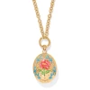 Brighton Enamel Reverie Rose Gold Locket Necklace