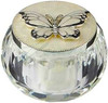 Unicorn Studios Butterfly Lid Crystal Cut Trinket Jar
