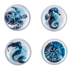 Ganz Blue Watercolor Under The Sea Paper Weight