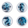Ganz Blue Watercolor Under The Sea Paper Weight