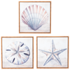 Ganz Hand Painted Sea Life Textured Wall Art