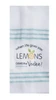 Kay Dee Vodka & Lemons Embroidered Tea Towel