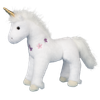 Douglas Pax Stuffed Unicorn With Embroidered Flowers