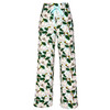 Amanda Blue Magnolia Flowers Lounge Pajama Pants - S