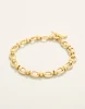 Spartina 449 Admiral Gold Link Toggle Bracelet