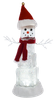 Ganz Ice Block Snowman LED Simmer Water Globe Figurine